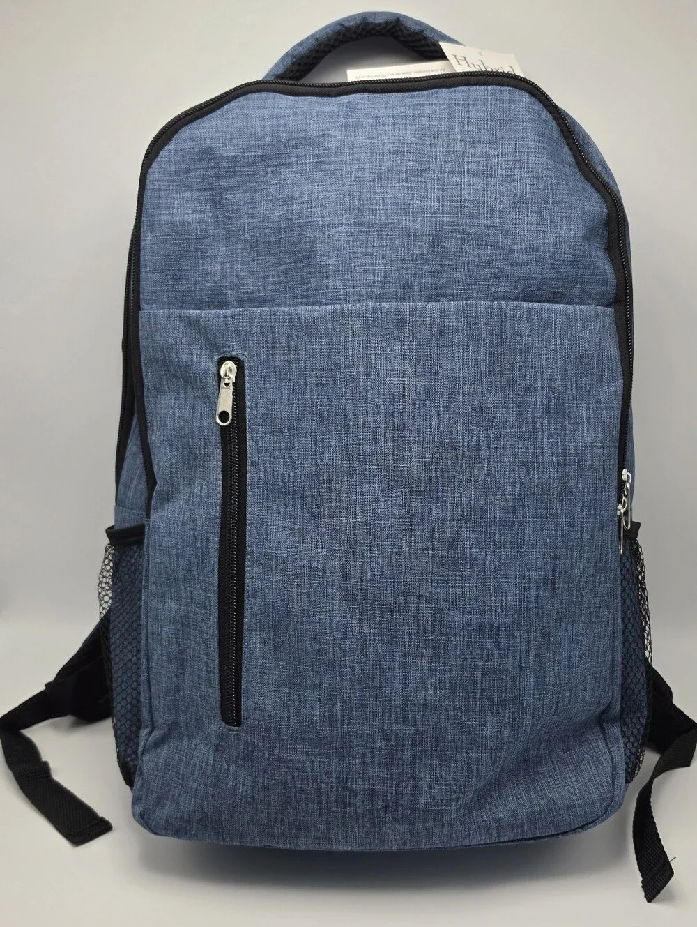 Hybrid Green Label Unisex Backpack With Cushioned Straps Color Blue